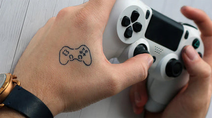 game console tattoo