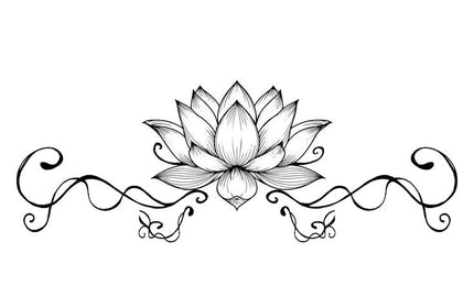 10 Lotus Tattoos to Help You Find Your Zen