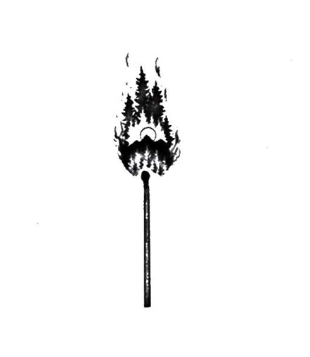 Mystic Ink® Eternal Flame Mystic Ink® Eternal Flame Temporary Tattoo | Herbal-Blessed, Energy-Fueled