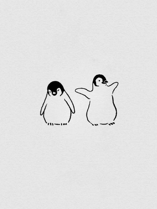 Penguin Pals: Playful Ink