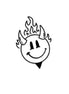 Hellish Smiles Temporary Tattoo 🔥😈Hellish Smiles Temporary Tattoo – Herbal Ink, Waterproof, 15 Days