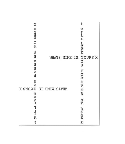 English Script Hand Temp Tattoo