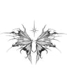 Celestial Wings Temporary Tattoo – Herbal Ink, Waterproof, 15 Days